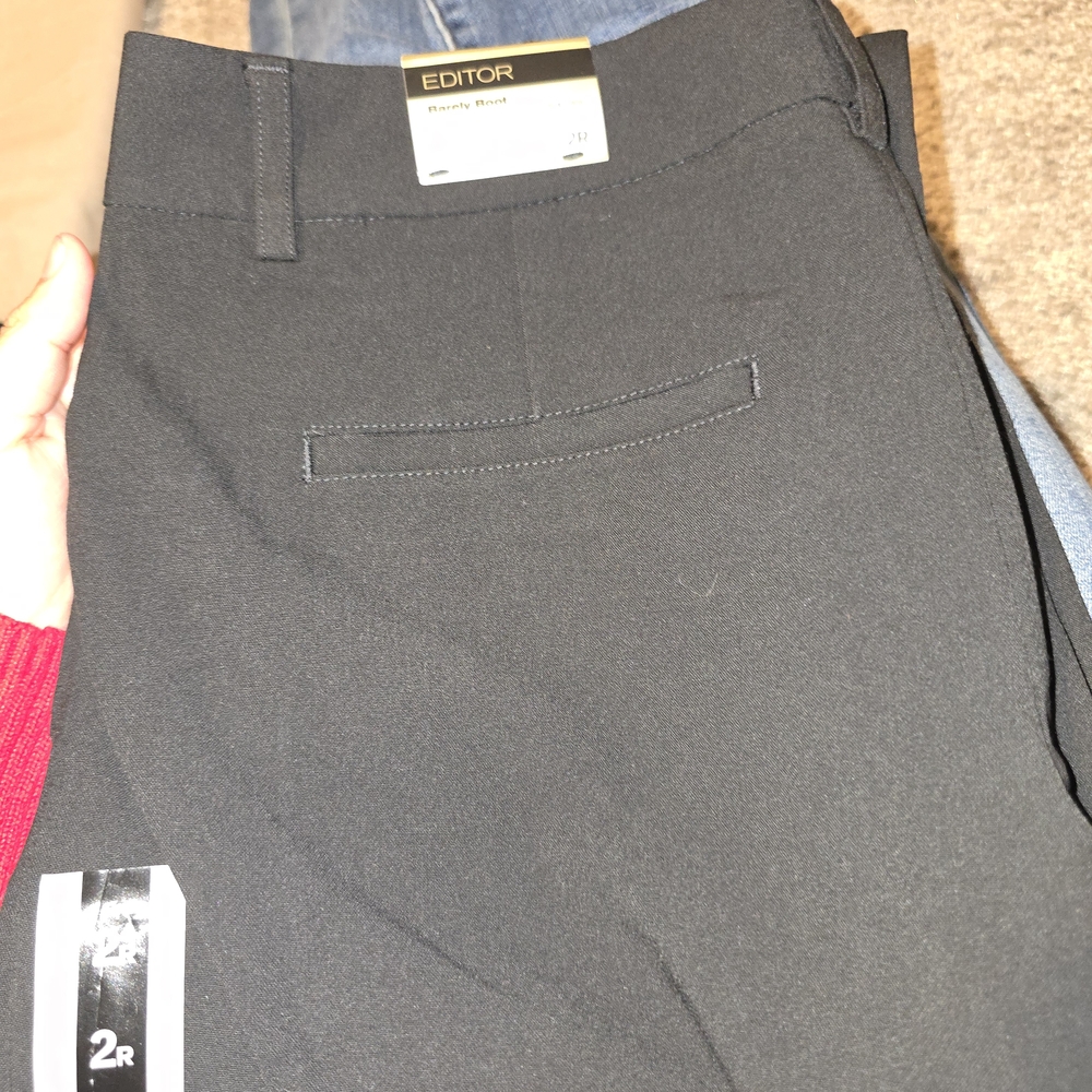 Express Classic Black Editor Trousers